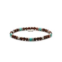 Armband Antracite Fante in Halbedelsteine BFA14 SPIRIT